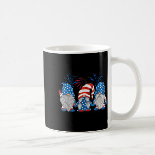 4th of July Three Gnomes American Gnome Coffee Mug