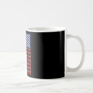 4th Of July Trendy Red Solo Cup Beer Pong Usa Flag