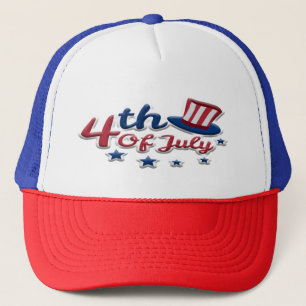 4th of July Trucker Hat