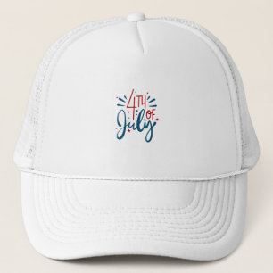 4th of July Trucker Hat