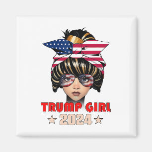 4th Of July Trump 45 47 Trump Girl Magnet
