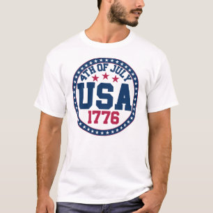 4th Of July Usa 1776 Independence Day T-Shirt