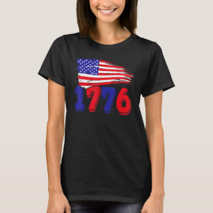 4th Of July   USA American Flag 1776 Patriotic Men T-Shirt