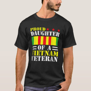4th Of July USA Freedom Proud Daughter Of A Vietna T-Shirt