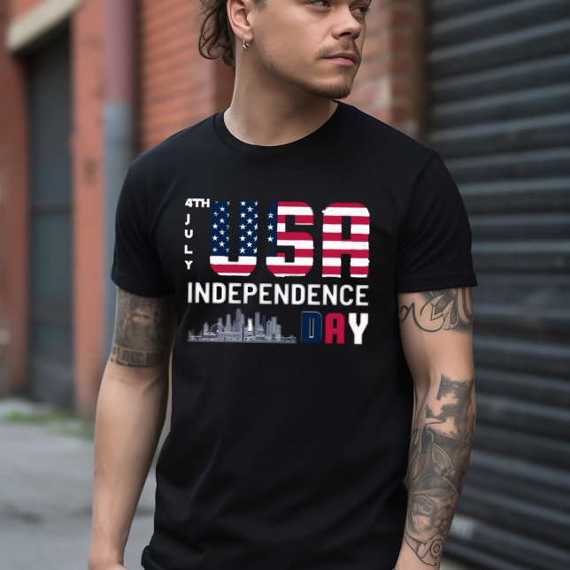 4th of July - USA Independence Day design T-Shirt (Creator Uploaded)