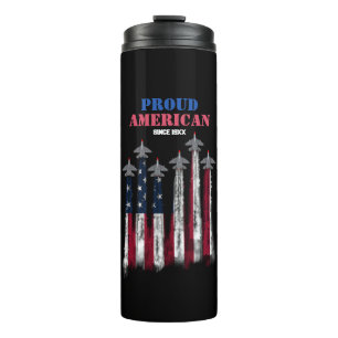 4th of July USA Independence Day Gift Thermal Tumbler
