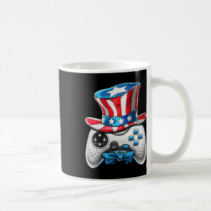 4th Of July Video Game American Flag Uncle Sam Gam Coffee Mug