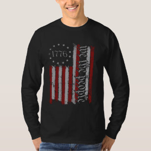 4th Of July We The People American 1776 Old Americ T-Shirt