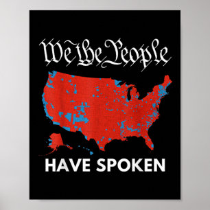 4th Of July We The People Have Spoken Usa Voting M Poster