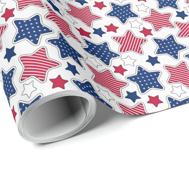 4th Of July Wrapping Paper (Roll Corner)