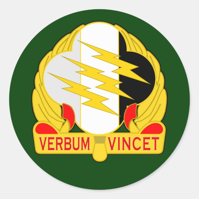 4th Psychological Operations Group - Airborne DUI Classic Round Sticker (Front)