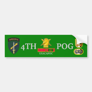 4TH PSYOPS GROUP BUMPER STICKER