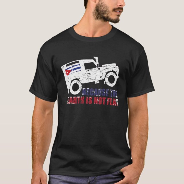 4x4 Earth Rover Cuba T-Shirt (Front)