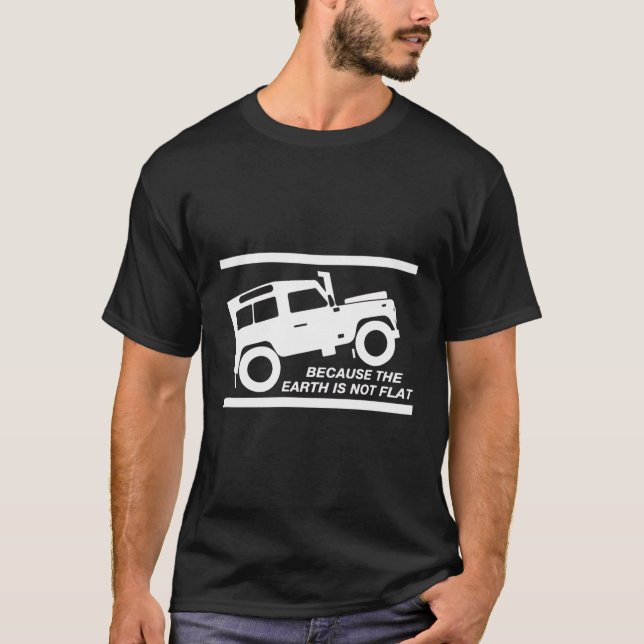 4X4 Land Earth Rover T-Shirt (Front)