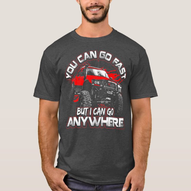 4X4 Off Road Rock Crawler Overland T-Shirt (Front)