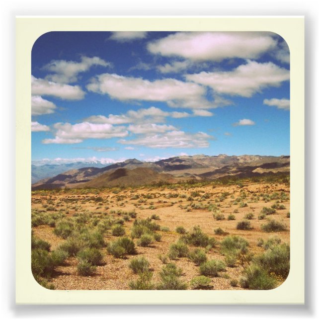 4x4 Square Retro Framed-Style Photo (Front)