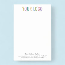 4x6 Post-it® Notes Custom Logo Branded No Minimum