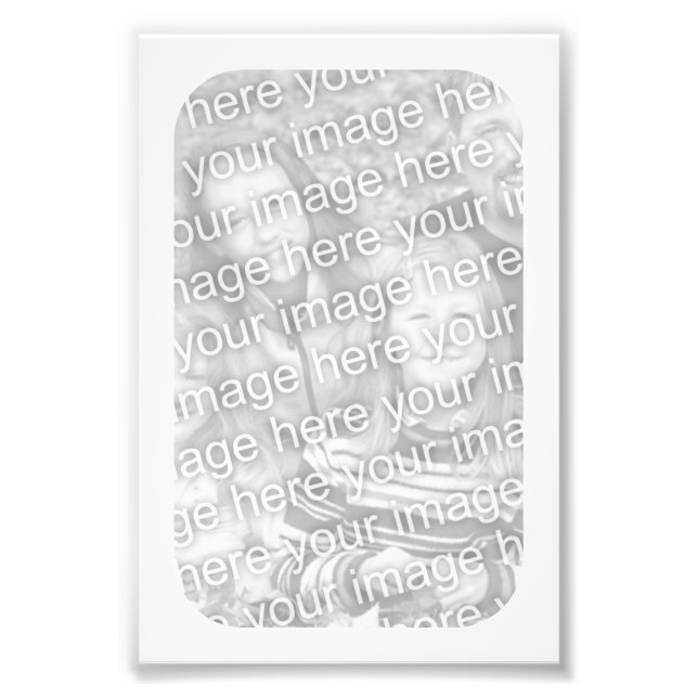 4x6 White Frame Photo Print (Front)