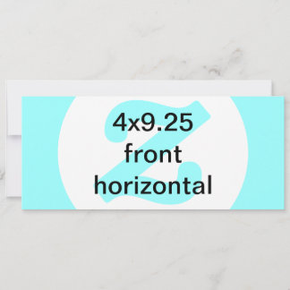 4x9.25 horizontal invite