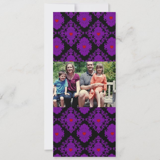 4x9 Family Photo Christmas Card (Front)