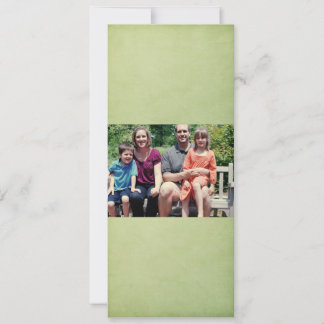4x9 Family Photo Christmas Card