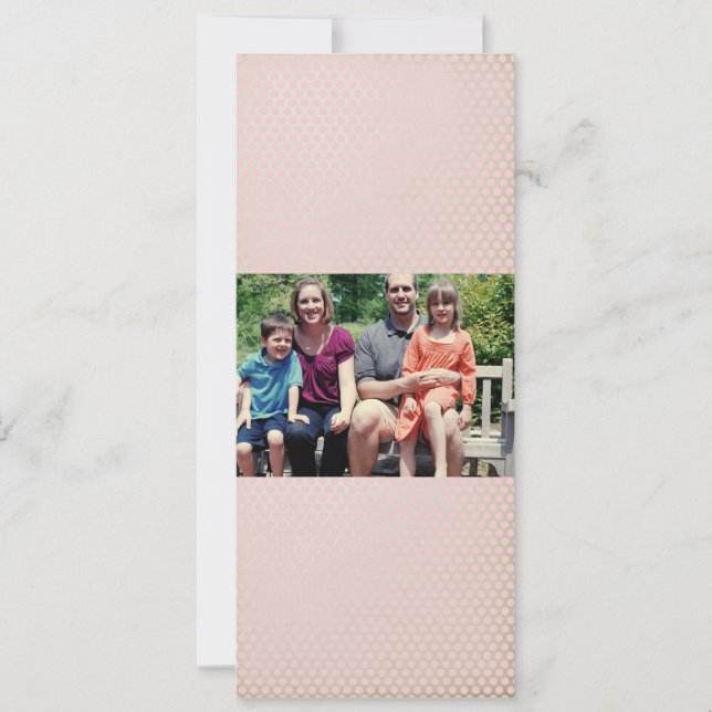 4x9 Family Photo Christmas Card (Front)