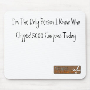 5000 Coupons Mouse Pad