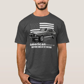 500 American Muscle 60s 70s Old is Gold T-Shirt