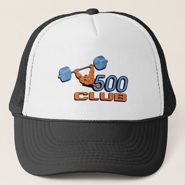 500 Club Trucker Hat (Front)