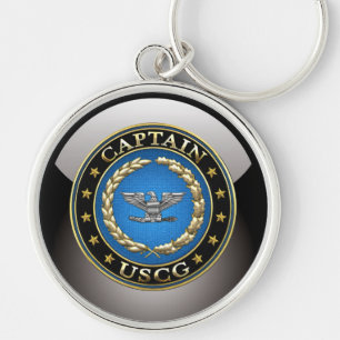 [500] Coast Guard: Captain (CAPT) Key Ring