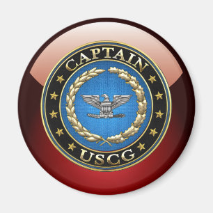 [500] Coast Guard: Captain (CAPT) Magnet