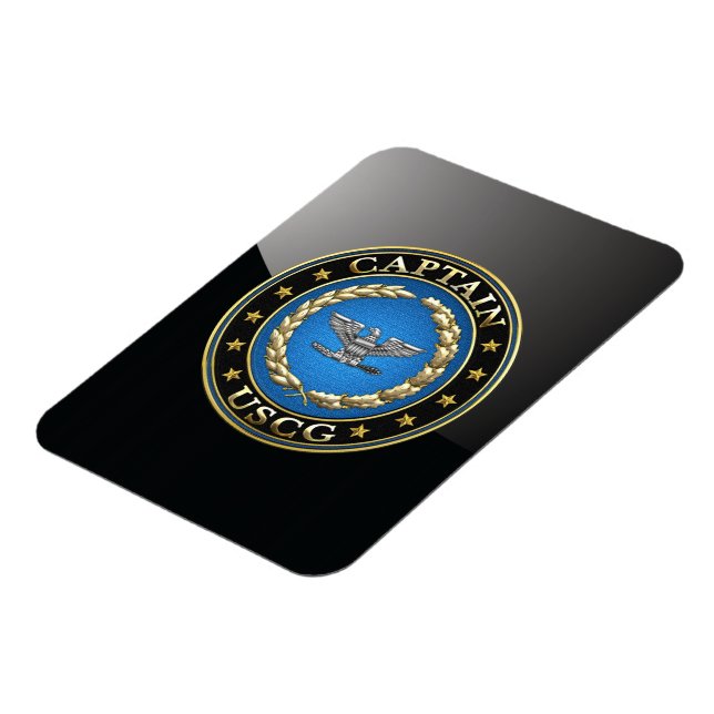 [500] Coast Guard: Captain (CAPT) Magnet (Left Side)