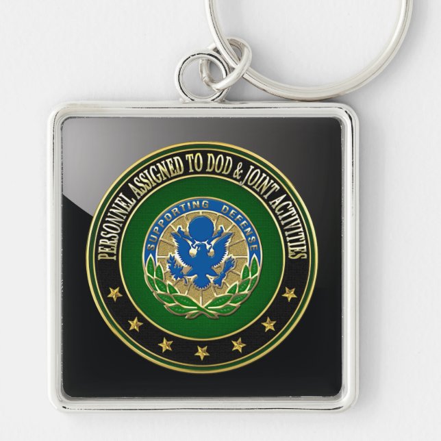 [500] DOD & Joint Activities DUI Special Edition Key Ring (Front)