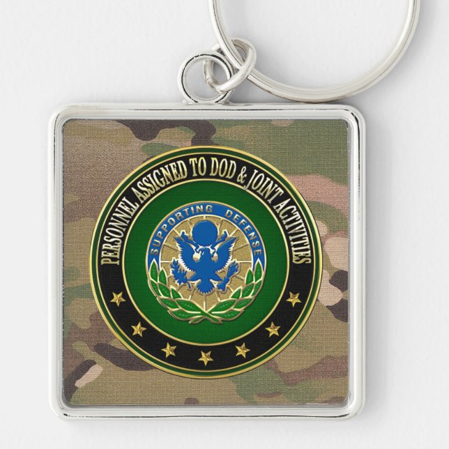 [500] DOD & Joint Activities DUI Special Edition Key Ring (Front)
