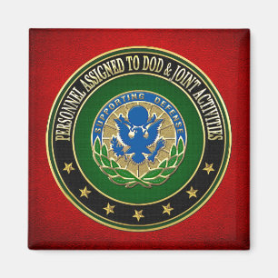 [500] DOD & Joint Activities DUI Special Edition Magnet
