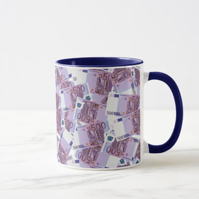 500 Euro Banknotes Mug (Right)