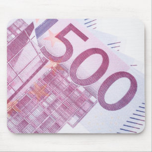500 Euros Mouse Pad