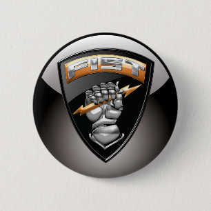 [500] Forward Observer (FIST) [Emblem] 6 Cm Round Badge