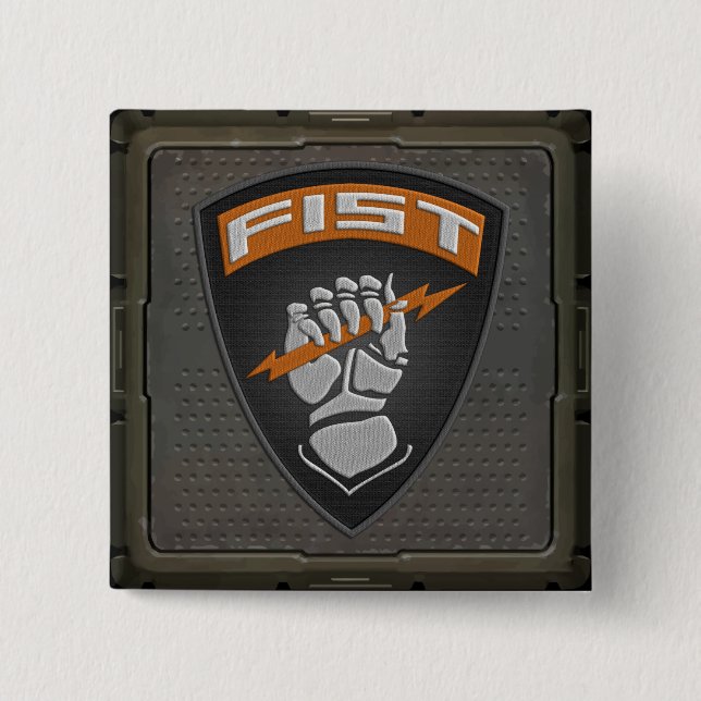 [500] Forward Observer (FIST) [Patch] 15 Cm Square Badge (Front)