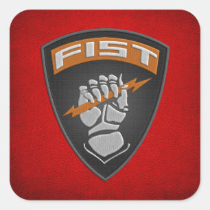 [500] Forward Observer (FIST) [Patch] Square Sticker