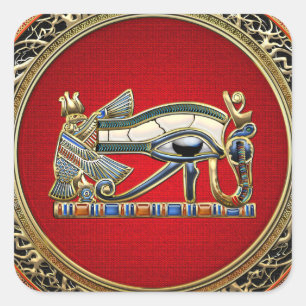 [500] Treasure Trove: The Eye of Horus Square Sticker