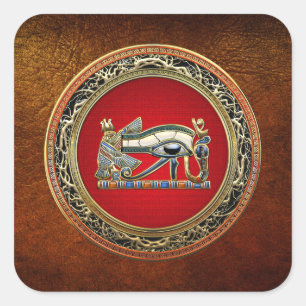 [500] Treasure Trove: The Eye of Horus Square Sticker