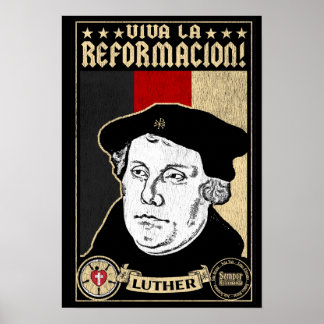 500th Anniversary Reformation Luther Poster