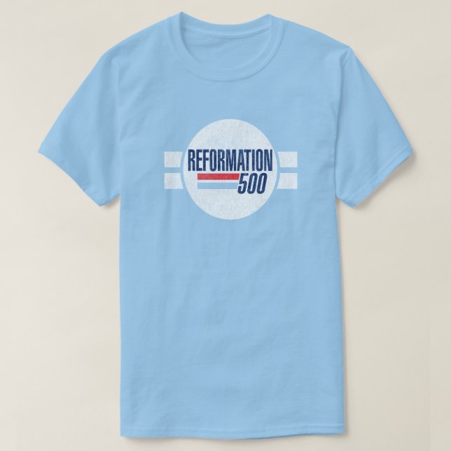 500th Anniversary Reformation Vintage Shirt (Design Front)