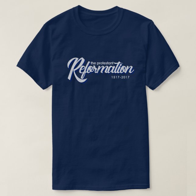 500th Anniversary Reformation Vintage Shirt (Design Front)