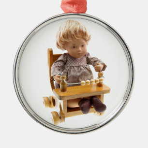 501_Baby_Honey_Blonde_Sandy_0001 Metal Tree Decoration
