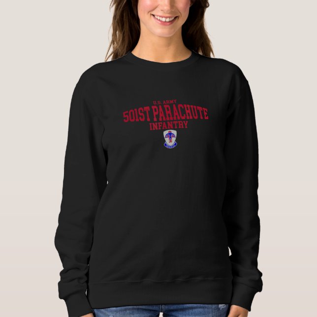 501st Parachute Infantry Regiment  501st PIR  Sweatshirt (Front)