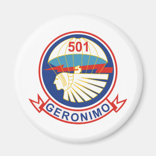 501st Parachute Infantry Regiment (PIR) Insignia Magnet