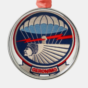 501st PIR Metal Ornament