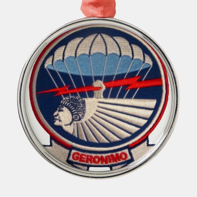 501st PIR Metal Ornament (Front)